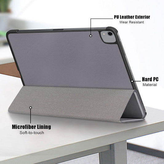 Tok Apple iPad Pro 11 (2022) / Pro 11 (2021) / Pro 11 (2020) / Pro 11 (2018) készülékhez, Techsuit, FoldPro, Fekete