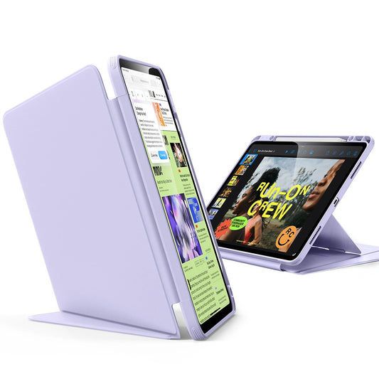 Tok az Apple iPad Pro 11-hez (2024), ESR, Flip Hybrid ceruzatartóval, Lila