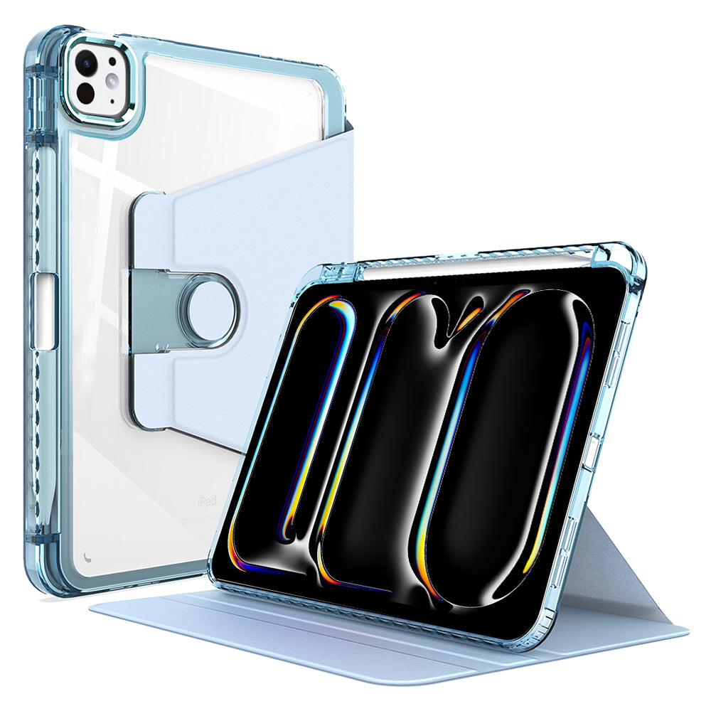 Tok Apple iPad Pro 11 (2024) számára, Techsuit, Crystal Vision, Kék
