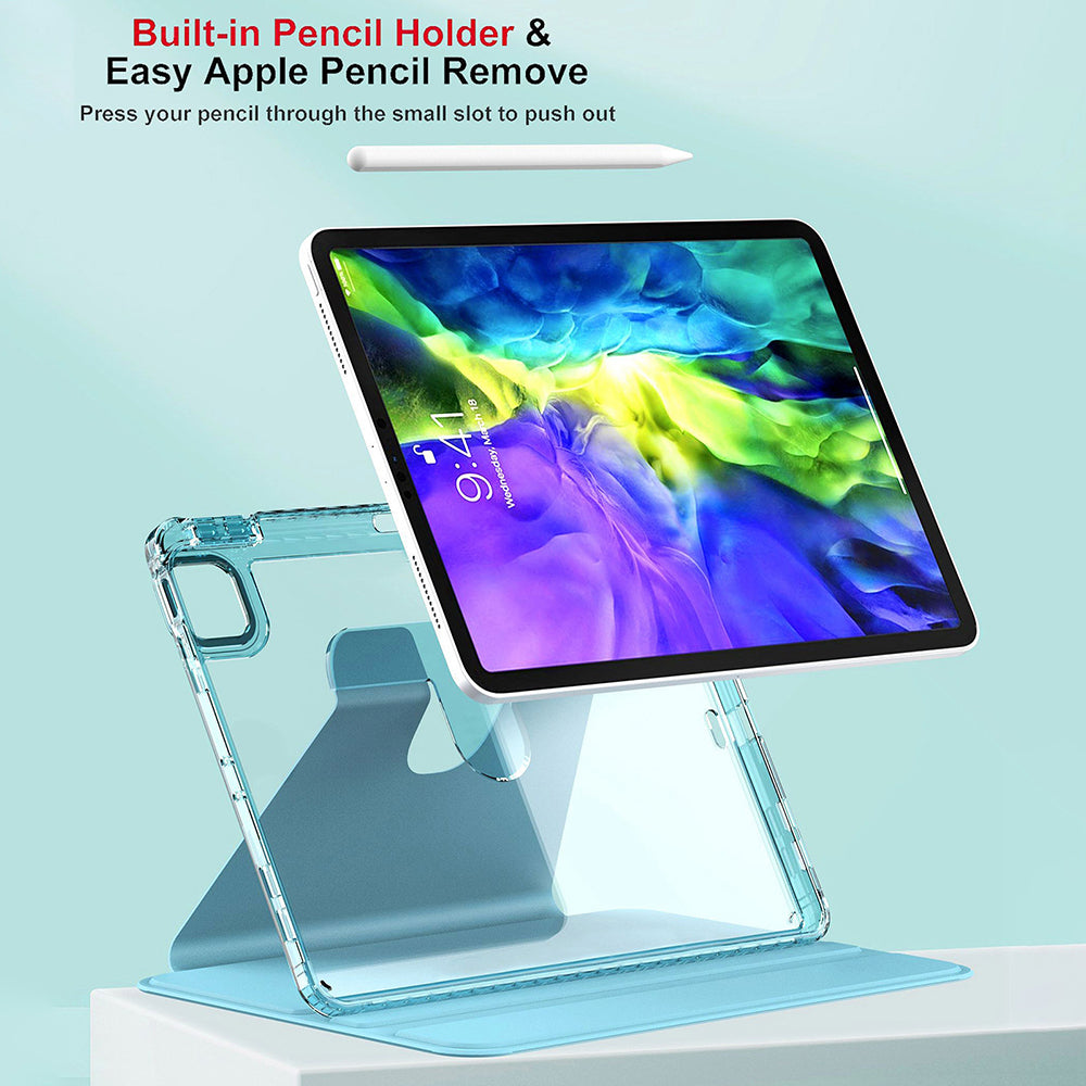 Tok Apple iPad Pro 11 (2024) számára, Techsuit, Crystal Vision, Kék
