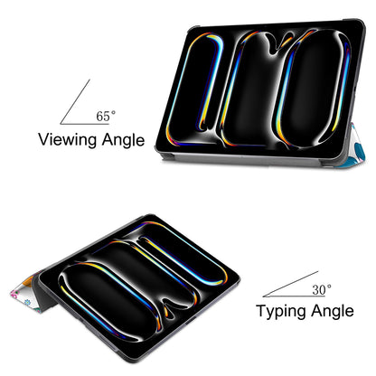 Tok Apple iPad Pro 11 (2024) számára, Techsuit, FoldPro Butterfly, Többszínű