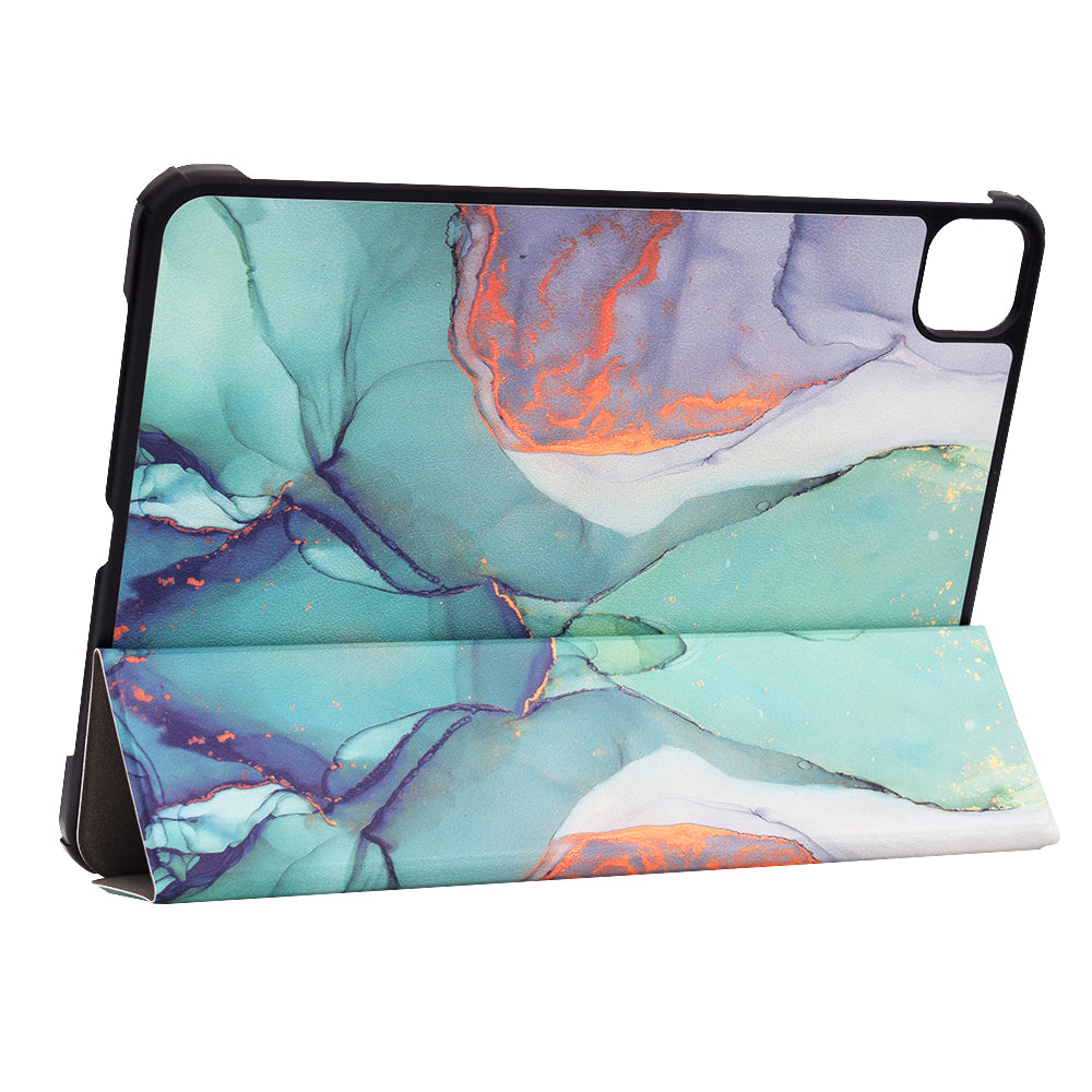 Tok Apple iPad Pro 11 (2024) számára, Techsuit, FoldPro Green Time, Többszínű