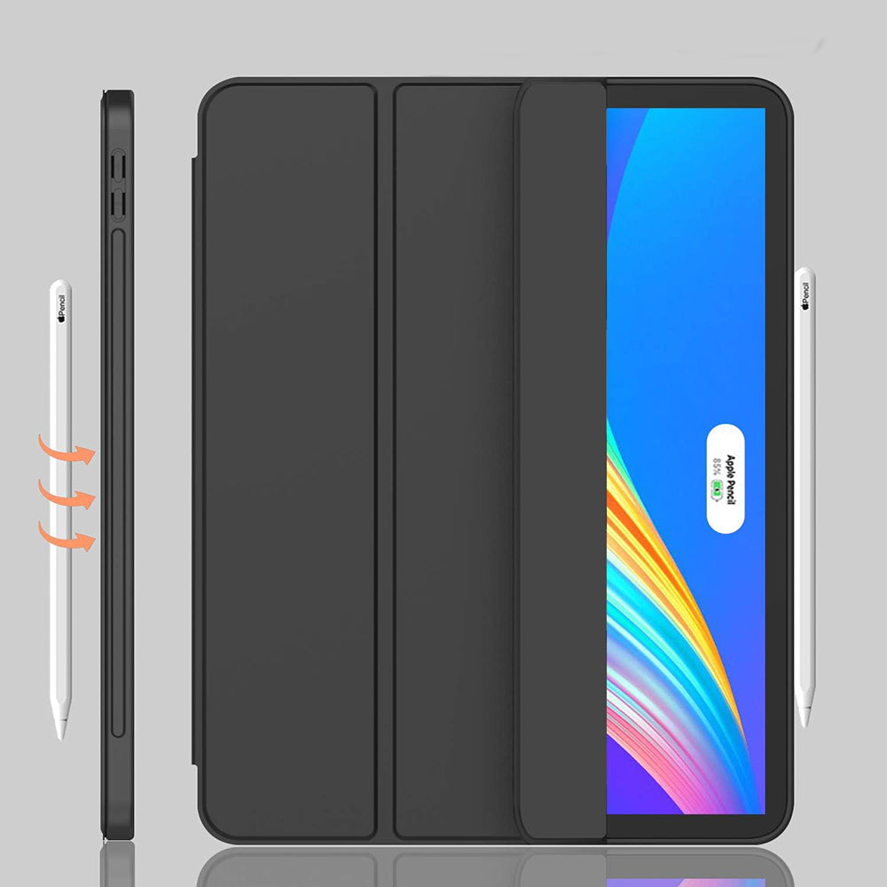 Tok Apple iPad Pro 12.9 (2022) / Pro 12.9 (2021) / Pro 12.9 (2020) / Pro 12.9 (2018) készülékhez, Techsuit, Flex Trifold, Kék