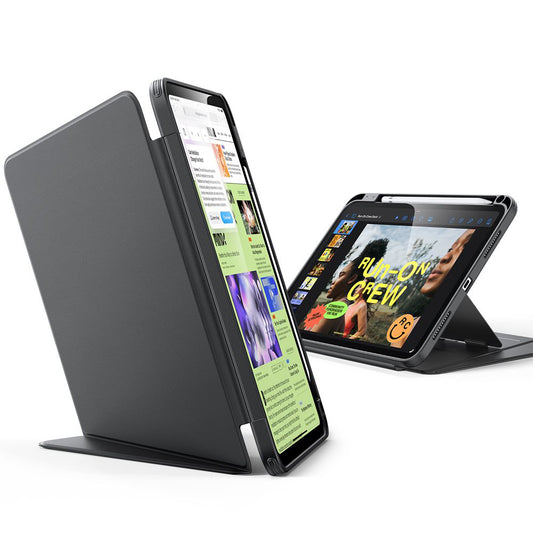 Tok Apple iPad Pro 13 (2024) készülékhez, ESR, Flip Hybrid ceruzatartóval, Fekete