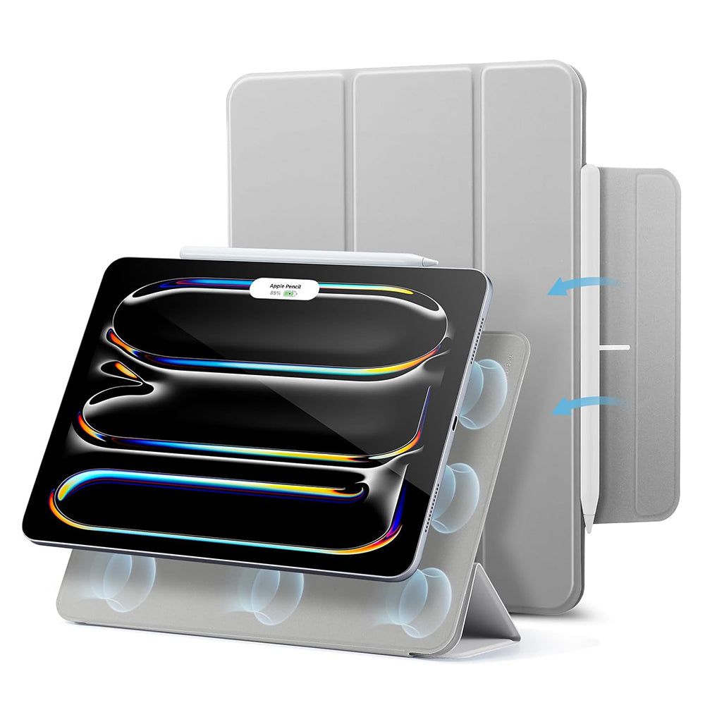 Tok Apple iPad Pro 13 (2024) számára, ESR, Rebound, Szürke