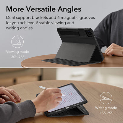 Tok Apple iPad Pro 13 (2024) készülékhez, ESR, Shift, Kék