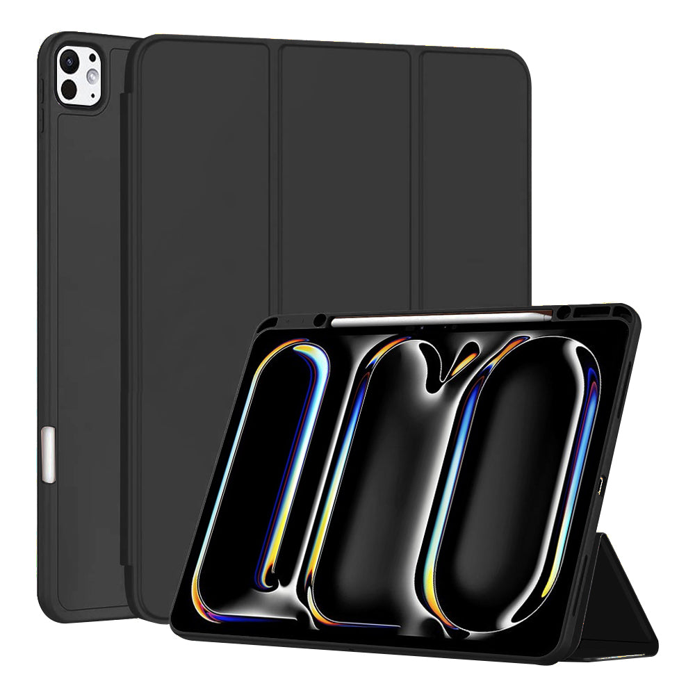 Tok Apple iPad Pro 13 (2024) számára, Techsuit, Flex Trifold, Fekete