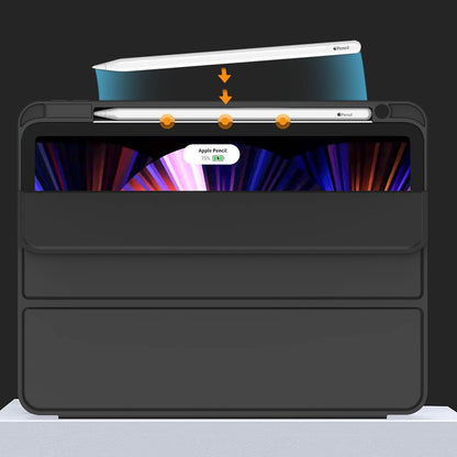 Tok Apple iPad Pro 13 (2024) számára, Techsuit, Flex Trifold, Fekete