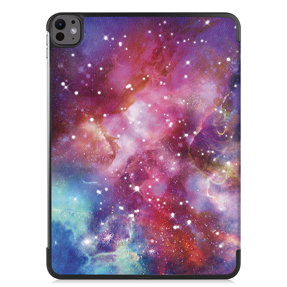 Tok Apple iPad Pro 13 (2024) számára, Techsuit, FoldPro Galaxy, Többszínű