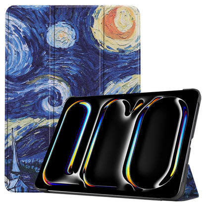 Tok Apple iPad Pro 13 (2024) számára, Techsuit, FoldPro Starry Night, Többszínű