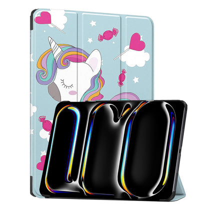 Tok Apple iPad Pro 13 (2024) számára, Techsuit, FoldPro Unicorn, Többszínű