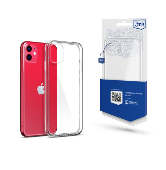 Tok Apple iPhone 11-hez, 3MK, Átlátszó, Átlátszóság