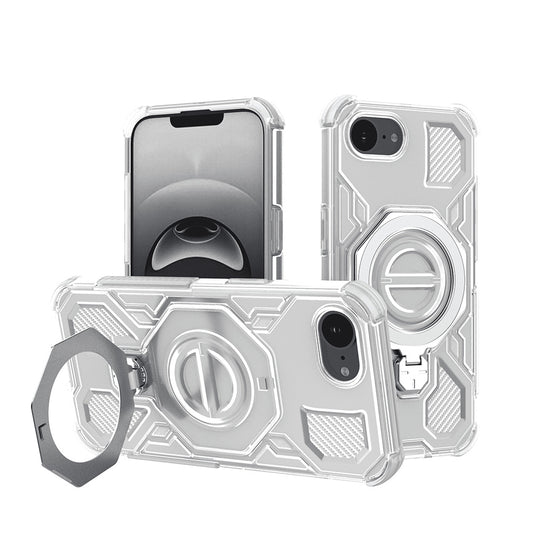 Tok Apple iPhone 17e / 16e készülékhez, Techsuit, Carbon Shield Pro, Fehér
