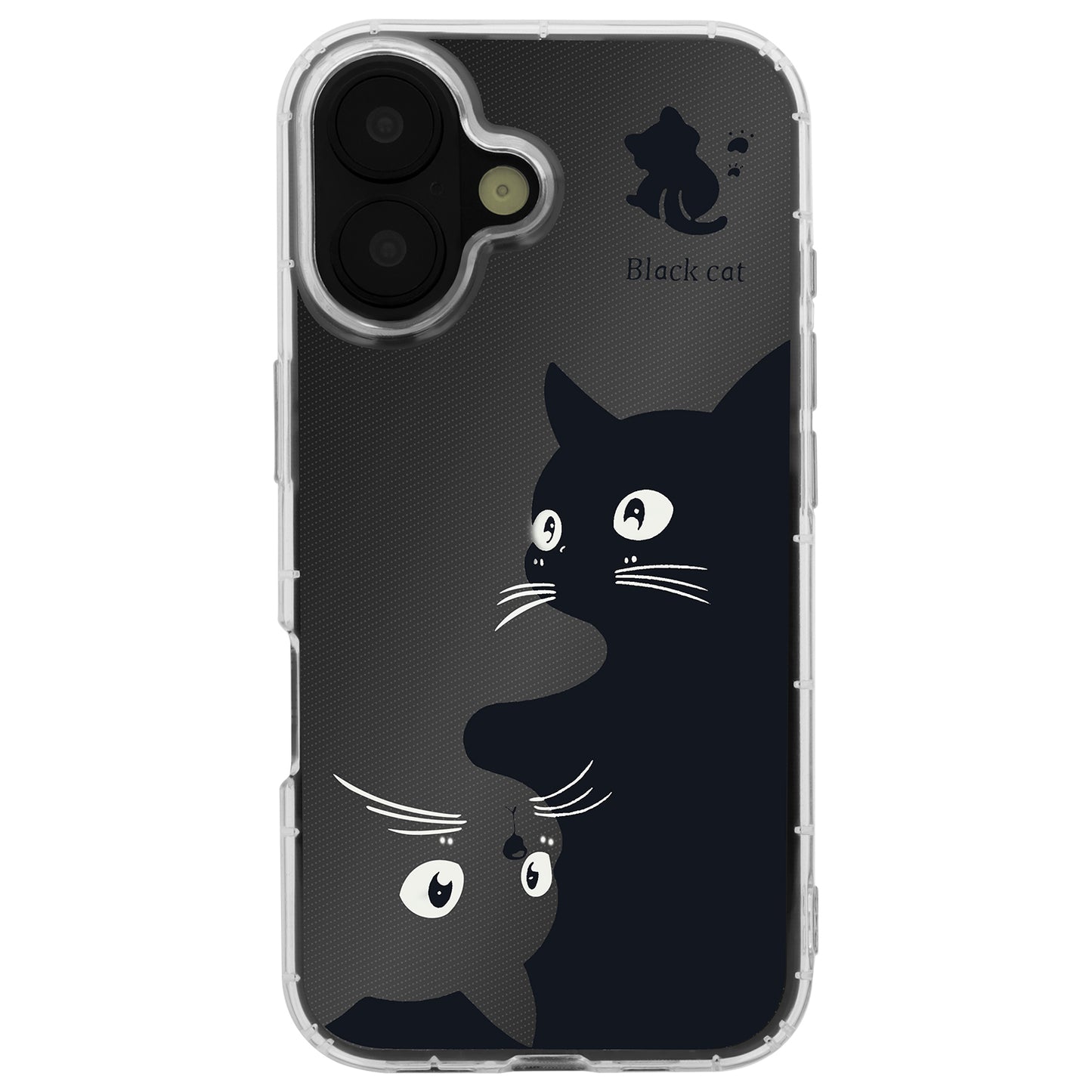 Tok Apple iPhone 17-hez, OEM, Ultra Trendy Cat, Fekete
