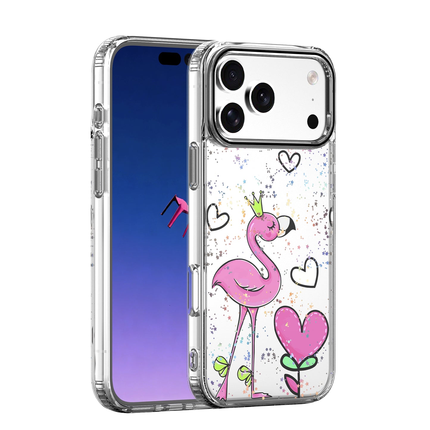 Case for Apple iPhone 15 Pro, OEM, Ultra Trendy Love 2, Multicolor