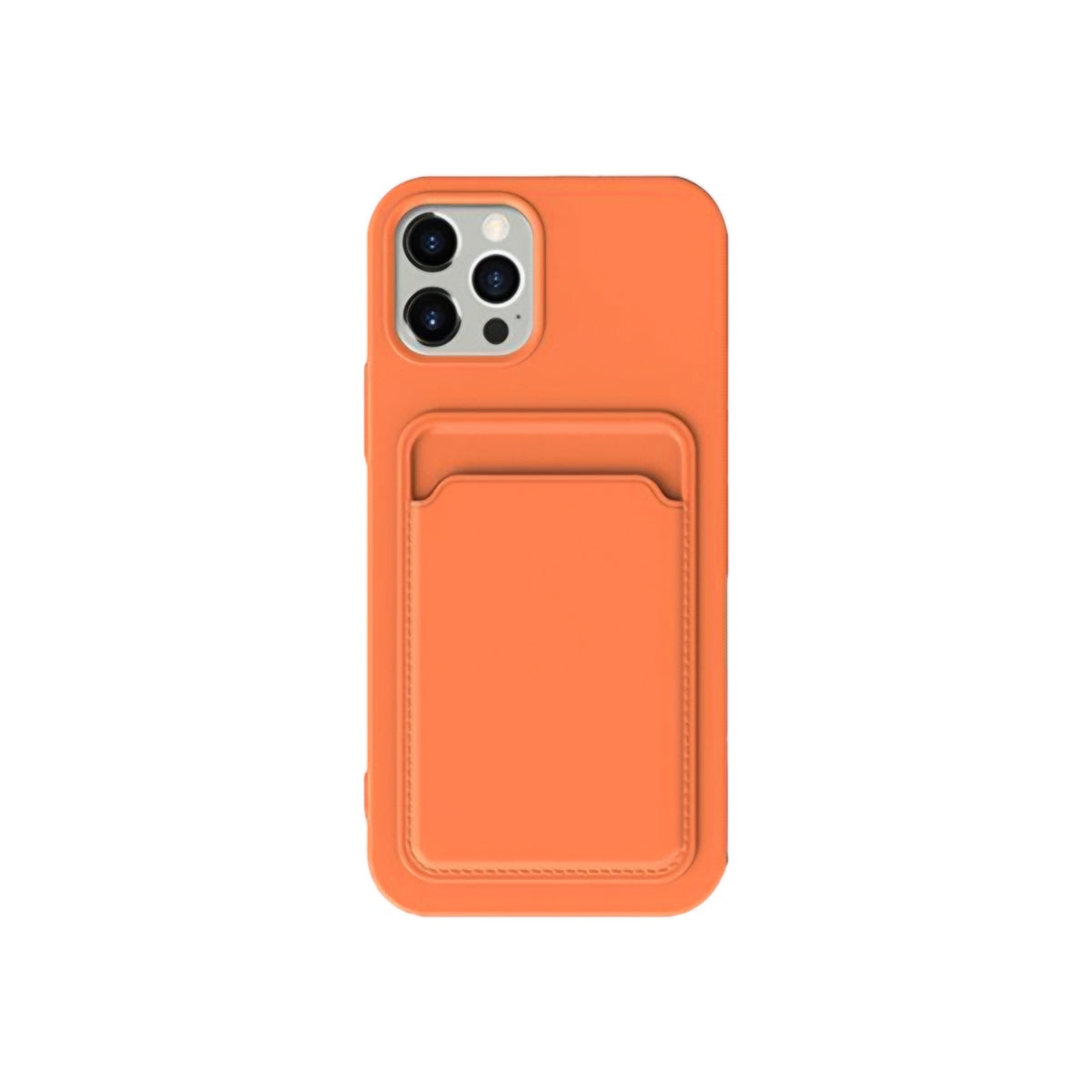 Tok a Apple iPhone 15 Pro-hoz, XO Design, Kártyatartó, Narancssárga