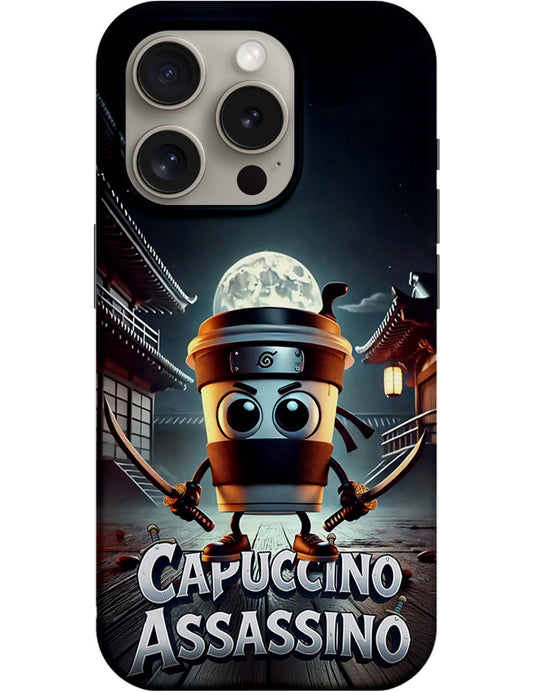 Tok Apple iPhone 14 Pro-hoz, Perfect Case, Italian Brainrot Capuccino Assassino, Többszínű