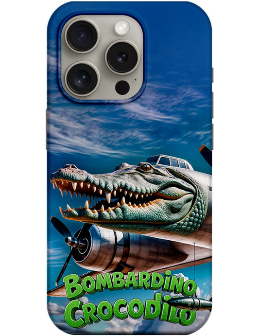 Tok Apple iPhone 12 / 12 Pro készülékhez, Perfect Case, Italian Brainrot Bombardino Crocodilo, Többszínű