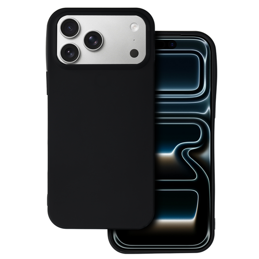 Tok a Apple iPhone 17 Pro Max-hoz, OEM, Matt, Fekete