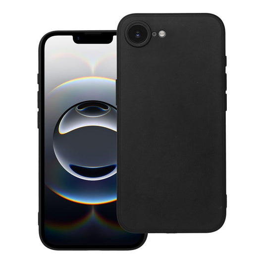 Tok Apple iPhone 17e / 16e-hez, OEM, puha, fekete