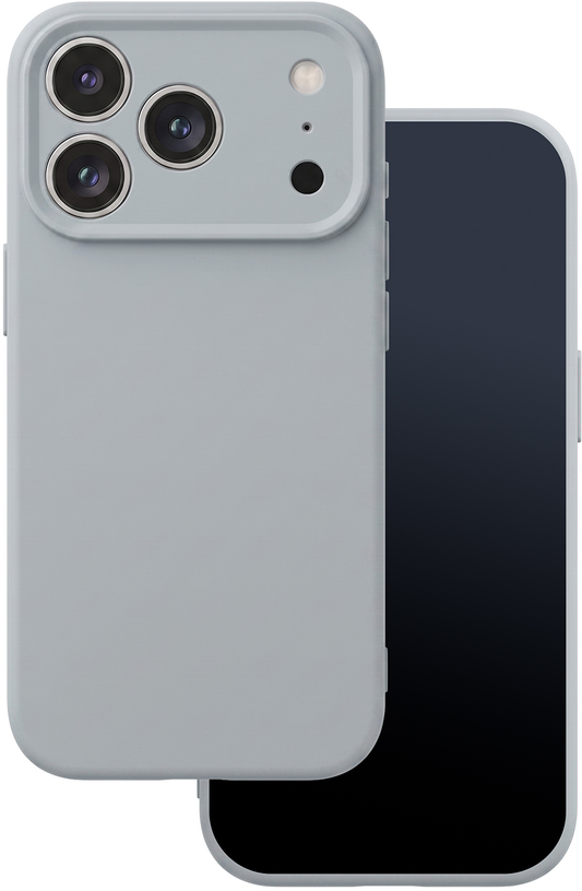 Tok Apple iPhone 17 Pro Max-hoz, OEM, szilikon, szürke