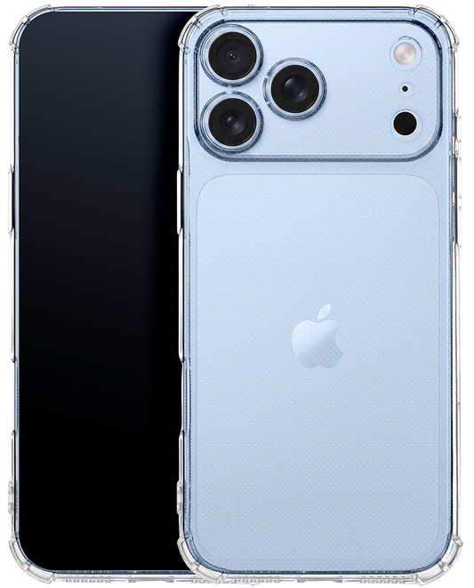 Tok Apple iPhone 18 Pro Max / 17 Pro Max-hoz, OEM, ütésálló, átlátszó