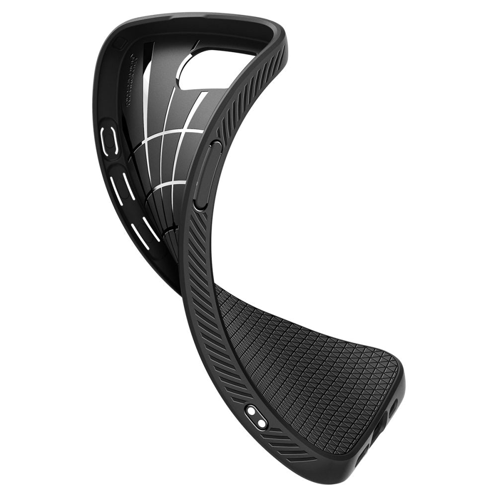 Tok Apple iPhone 17e / 16e készülékhez, Spigen, Liquid Air, Fekete