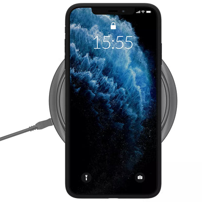 Tok Apple iPhone 11-hez, 3MK, Matt fekete