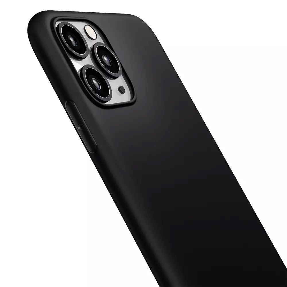 Tok Apple iPhone 11-hez, 3MK, Matt fekete