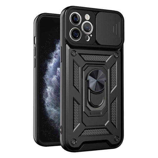 Tok Apple iPhone 11 Pro Max-hoz, Techsuit, CamShield, Fekete
