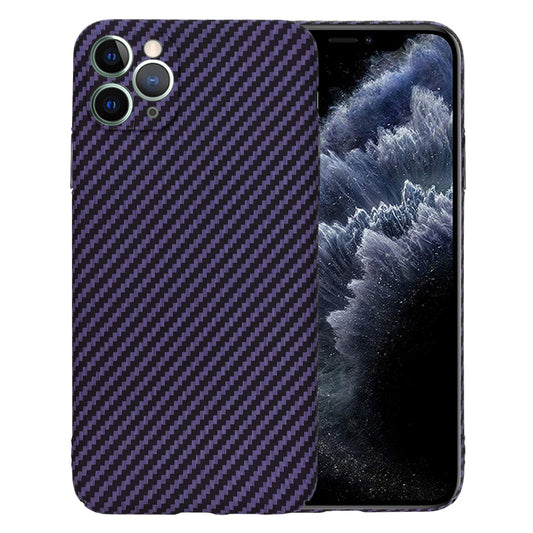 Tok Apple iPhone 11 Pro Max-hoz, Techsuit, Carbonite FiberShell, Lila