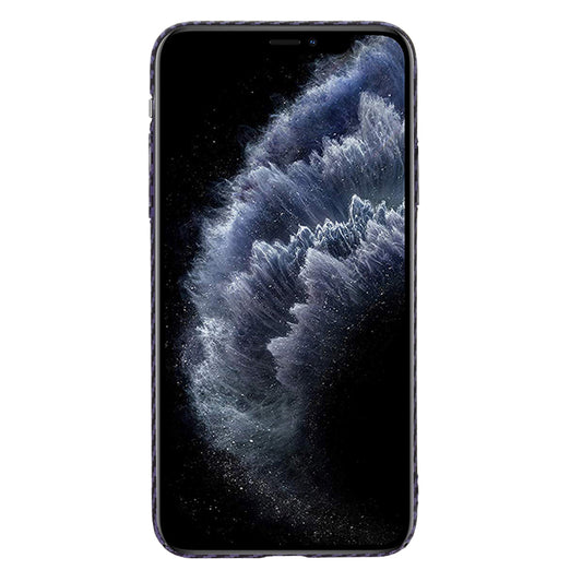 Tok Apple iPhone 11 Pro Max-hoz, Techsuit, Carbonite FiberShell, Lila