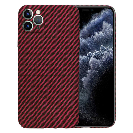 Tok Apple iPhone 11 Pro Max-hoz, Techsuit, Carbonite FiberShell, Piros