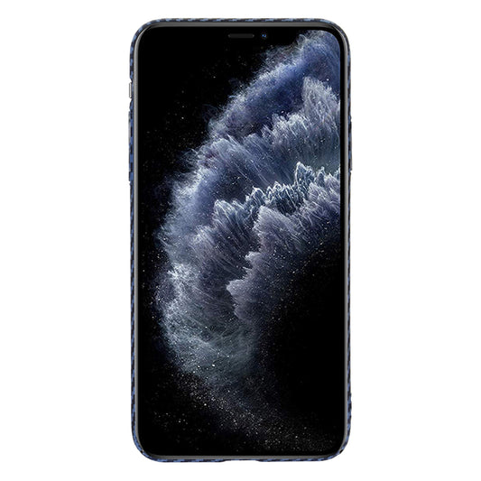 Tok Apple iPhone 11 Pro Max-hoz, Techsuit, Carbonite FiberShell, türkiz