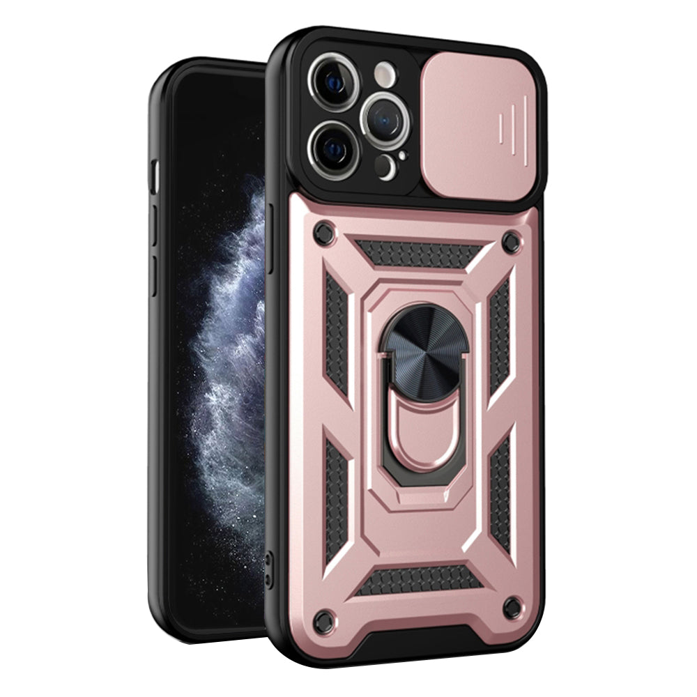 Tok Apple iPhone 11 Pro-hoz, Techsuit, CamShield, Rózsaszín