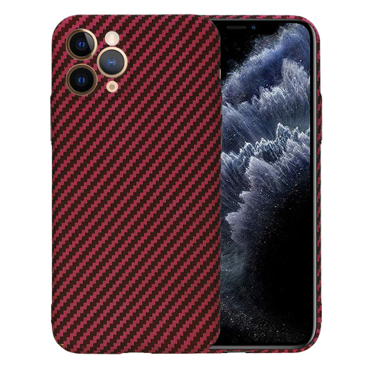 Tok Apple iPhone 11 Pro-hoz, Techsuit, Carbonite FiberShell, Piros