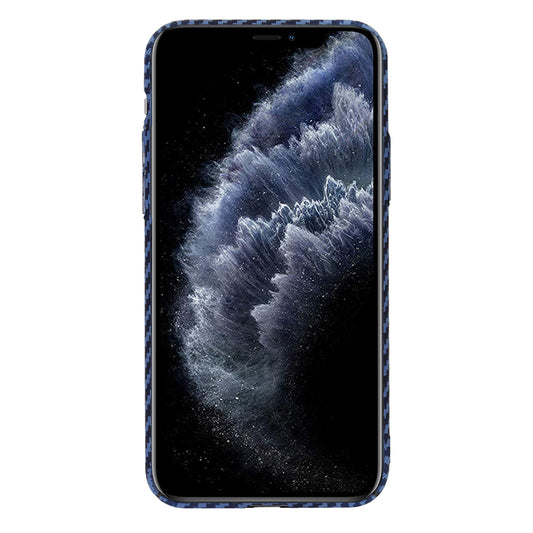 Tok Apple iPhone 11 Pro-hoz, Techsuit, Carbonite FiberShell, Türkiz