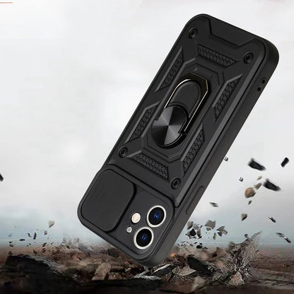 Tok Apple iPhone 11-hez, Techsuit, CamShield, Fekete