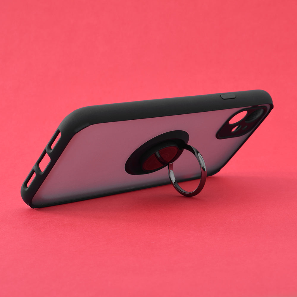 Tok Apple iPhone 11-hez, Techsuit, Glinth, Fekete