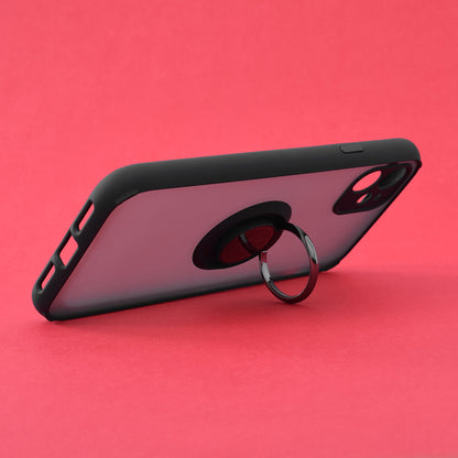 Tok Apple iPhone 11-hez, Techsuit, Glinth, Fekete
