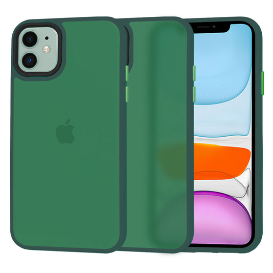 Tok Apple iPhone 11-hez, Techsuit, HaloFrost, Zöld