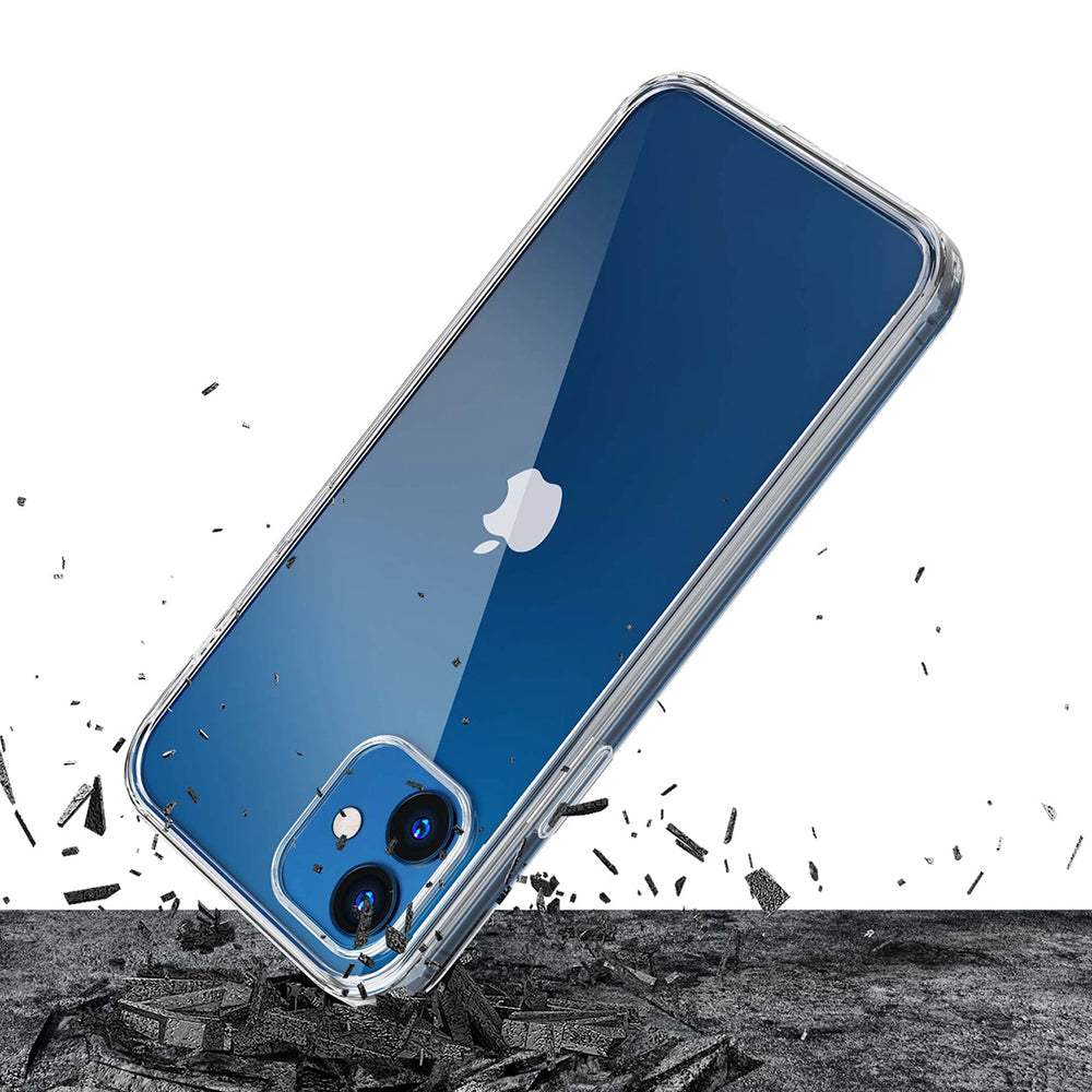 Tok Apple iPhone 12 / 12 Pro-hoz, 3MK, Átlátszó