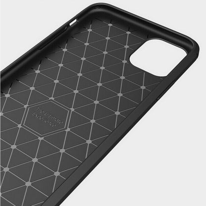 Tok Apple iPhone 12 mini-hez, Techsuit, Karbon, Fekete