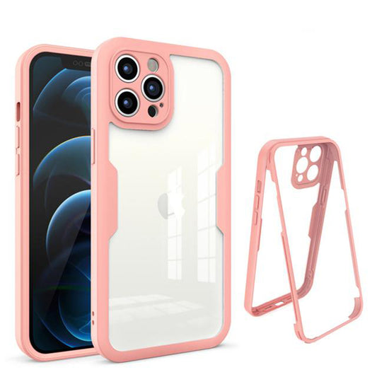 Tok Apple iPhone 12 Pro Max-hoz, Techsuit, ColorVerse 360, Rózsaszín