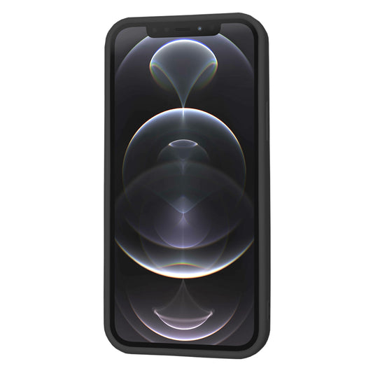 Tok Apple iPhone 12 Pro-hoz, Techsuit, SoftFlex, Fekete