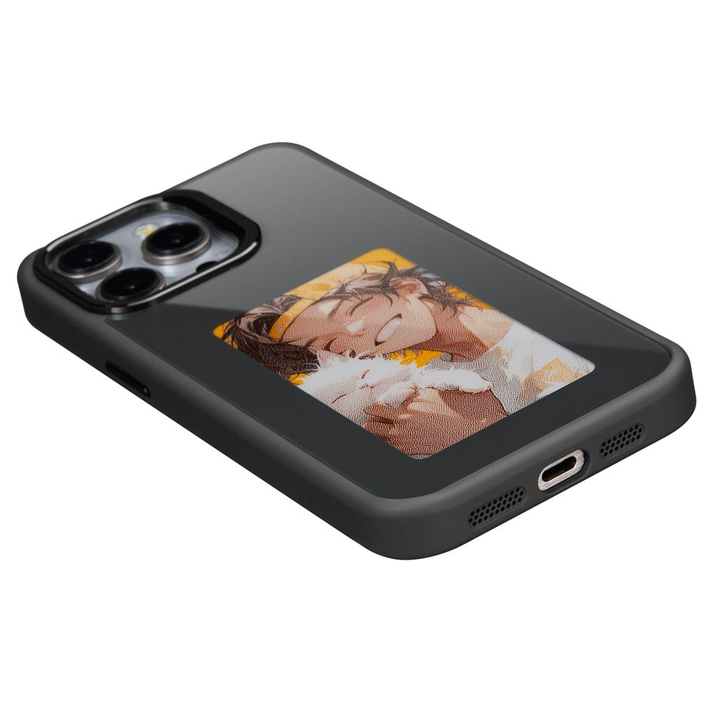 Tok Apple iPhone 13 Pro Max-hoz, OEM, Egyedi E-Ink kijelző, Fekete