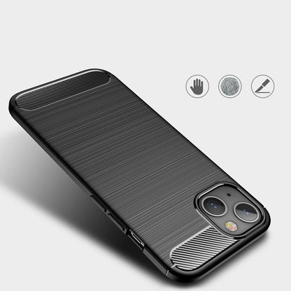Case for Apple iPhone 13 mini, Techsuit, Carbon, Black