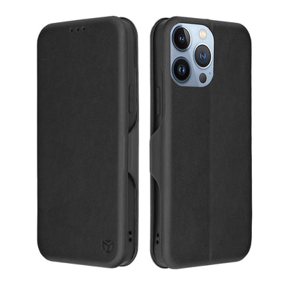 Tok Apple iPhone 13 Pro Max-hoz, Techsuit, Safe Wallet Plus, Fekete