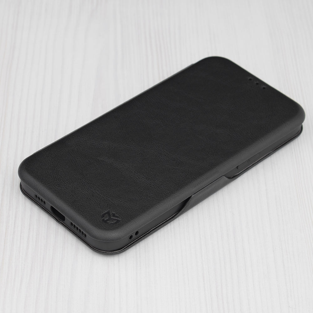 Tok Apple iPhone 13 Pro Max-hoz, Techsuit, Safe Wallet Plus, Fekete