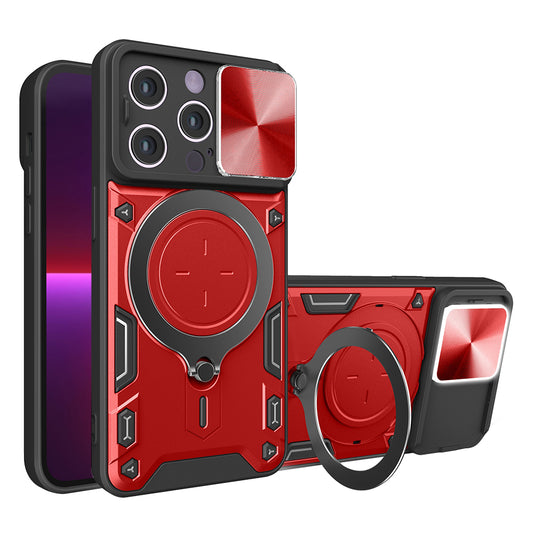 Tok Apple iPhone 13 Pro-hoz, Techsuit, CamGuard Pro, Piros